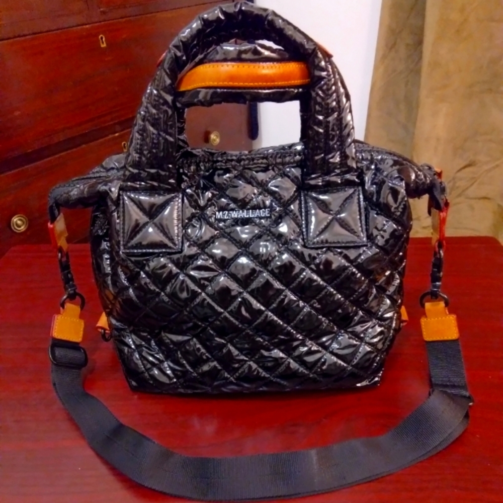 MZ Wallace small sutton - color black lacquer